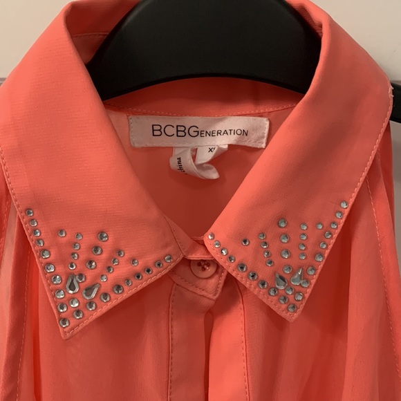 BCBG Generation Pink Top - Picture 2 of 3